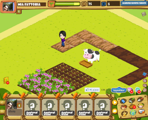 Fattoria Paese, un gioco contadino su facebook, molto simile a Farmville.