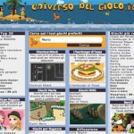 Universo del gioco è una sala giochi online per ragazzi con sezione multiplayer.