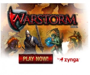 Warstorm, gioco online fantasy su Facebook.