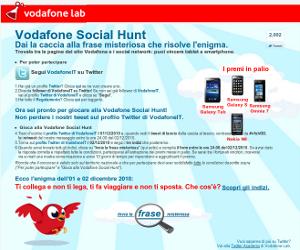 Vodafone Social Hunt