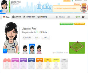 Fliplife, social virtual world.