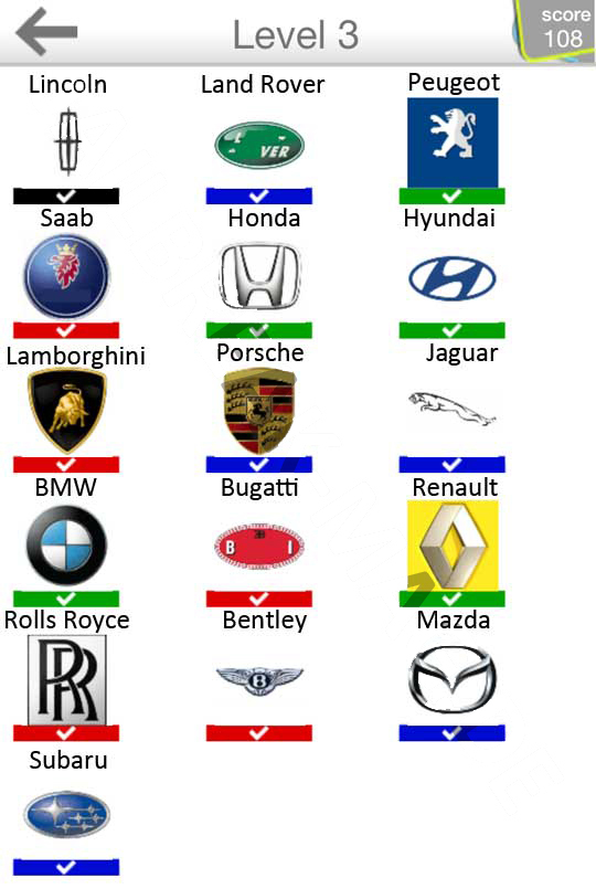 Logo Quiz Cars