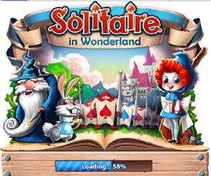 Solitaire in Wonderland.